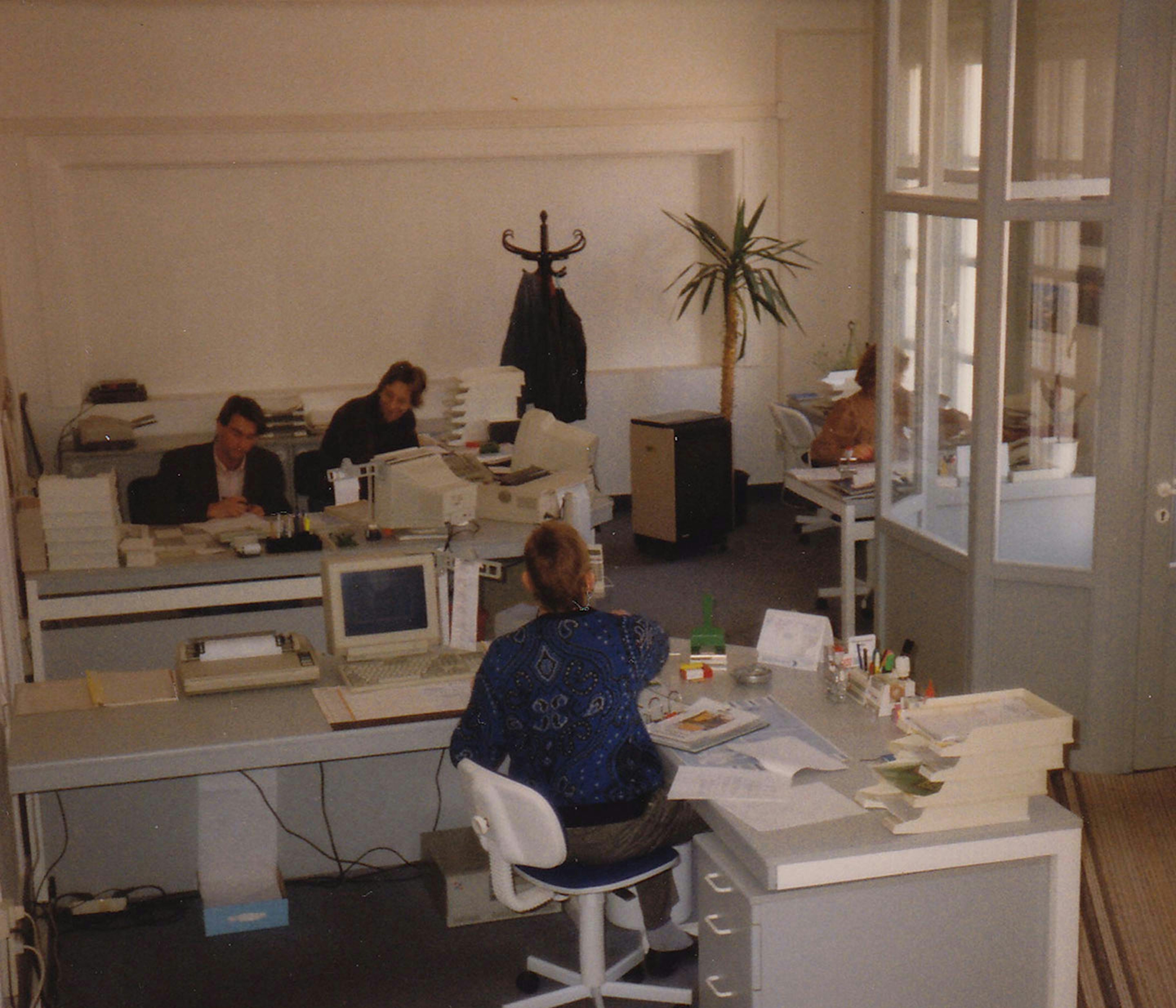 Foto: Geschichte_Büro Heiligenstädterstraße