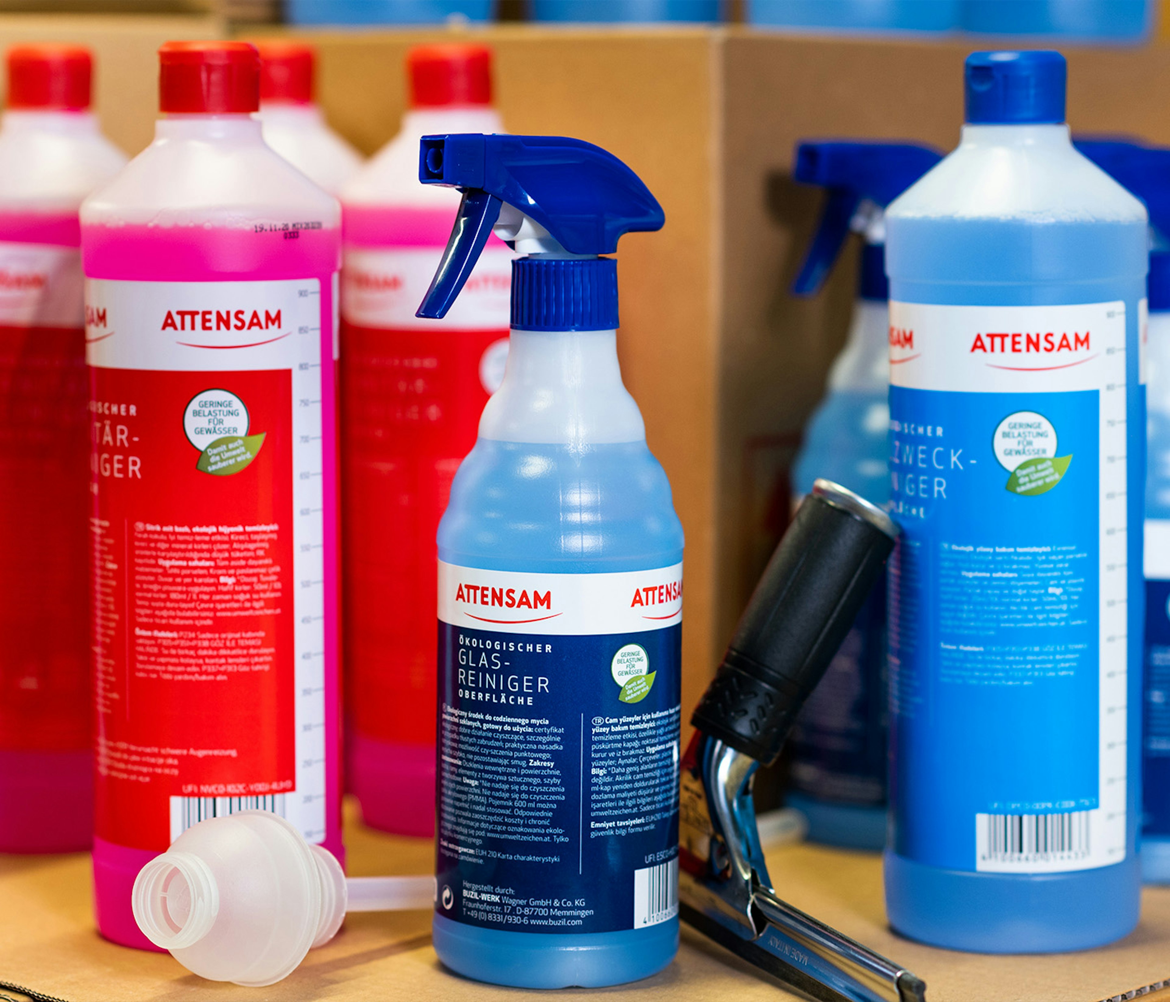 Foto: Nachhaltigkeit: Text Media - Nachhaltigkeitsziele Umwelt - Öko-Reinigungsmittel