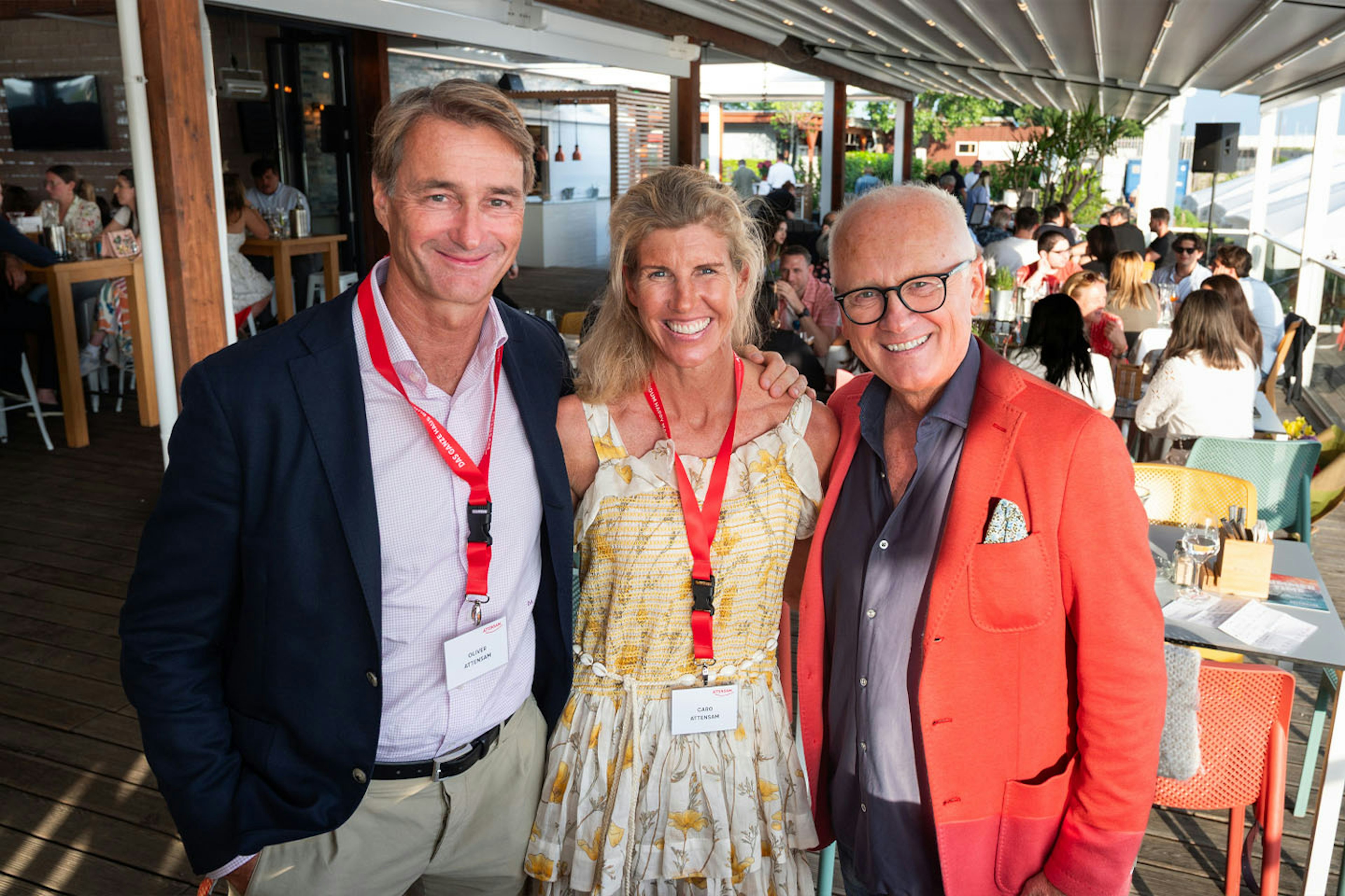 Foto: 06-2025 - Zusammenhalt und Networking bei der Attensam Summertime
